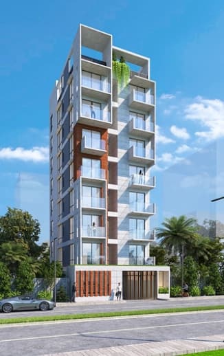 Modern building project